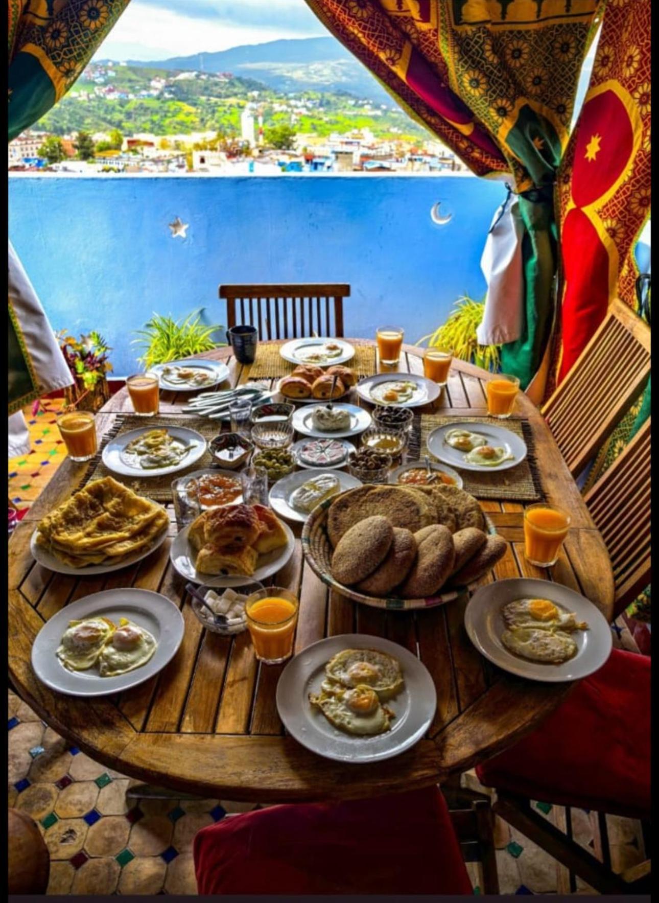 Dar Al Mansoura Riad Chefchaouen Exterior foto